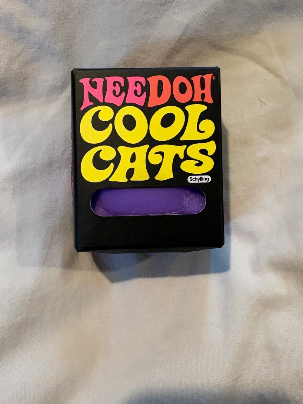 Needoh Cool Cats Squeezable Toy - Purple